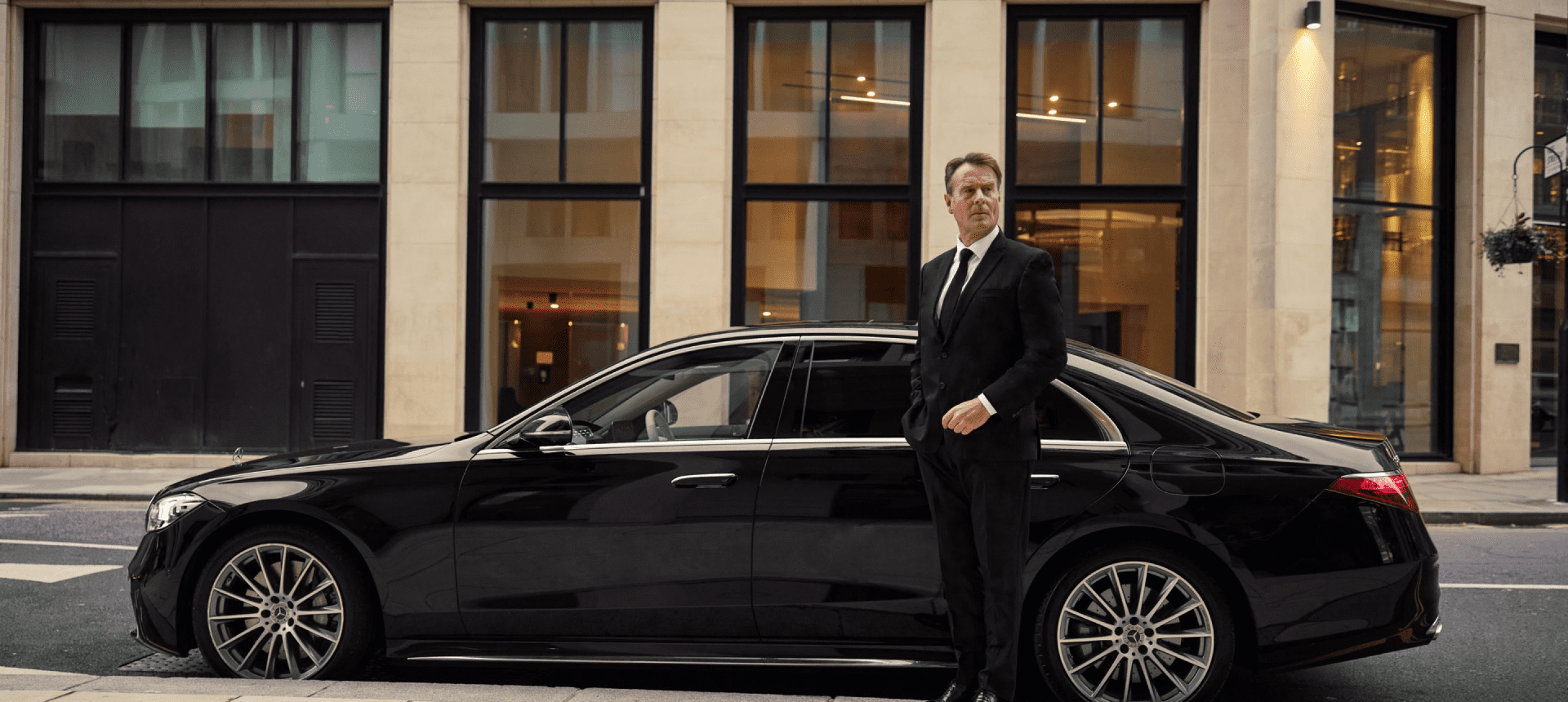 Comfy Ride executive airport transfer vehicle with professional chauffeur